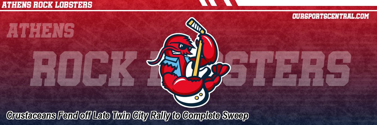 Crustaceans Fend off Late Twin City Rally to Complete Sweep