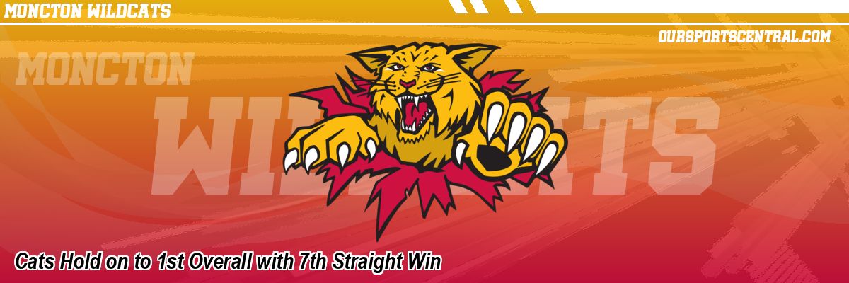 Cats Hold on to 1st Overall with 7th Straight Win