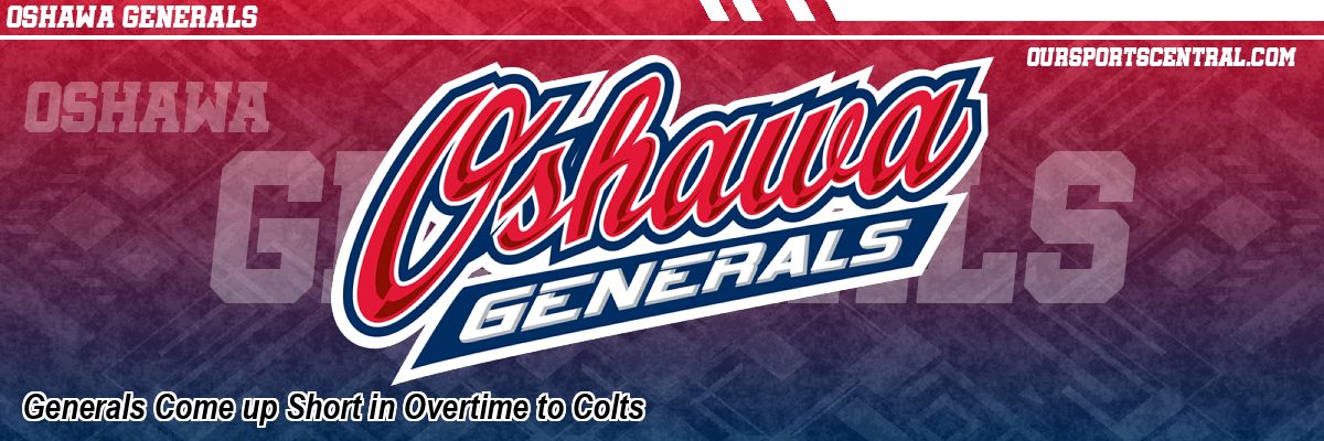 Generals Come up Short in Overtime to Colts