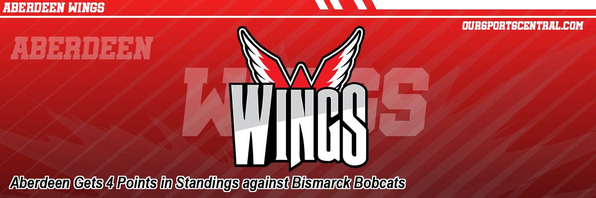 Aberdeen Gets 4 Points in Standings against Bismarck Bobcats