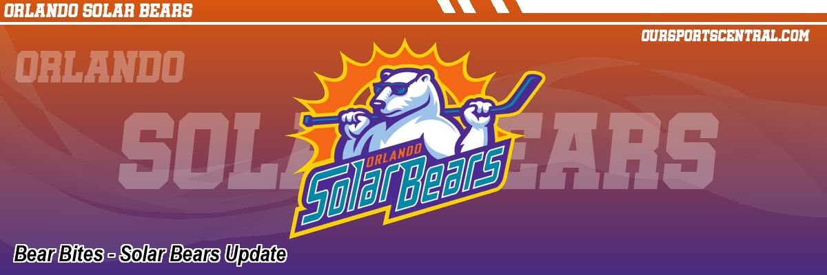 Bear Bites - Solar Bears Update