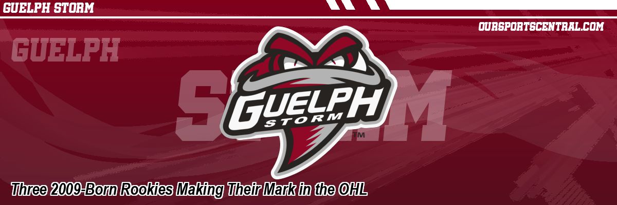 Three 2009-Born Rookies Making Their Mark in the OHL