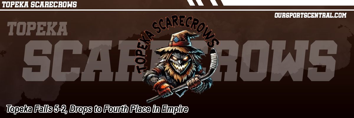 Topeka Falls 5-2, Drops to Fourth Place in Empire
