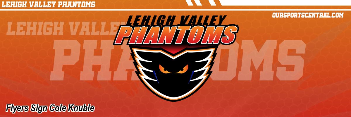 Flyers Sign Cole Knuble