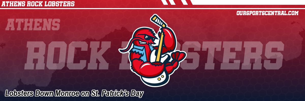 Lobsters Down Monroe on St. Patrick's Day