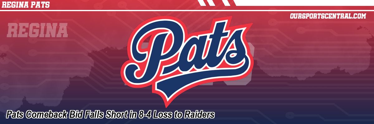 Pats Comeback Bid Falls Short in 8-4 Loss to Raiders
