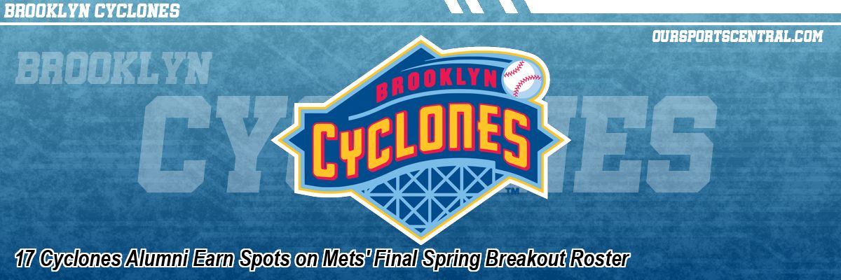 17 Cyclones Alumni Earn Spots on Mets' Final Spring Breakout Roster