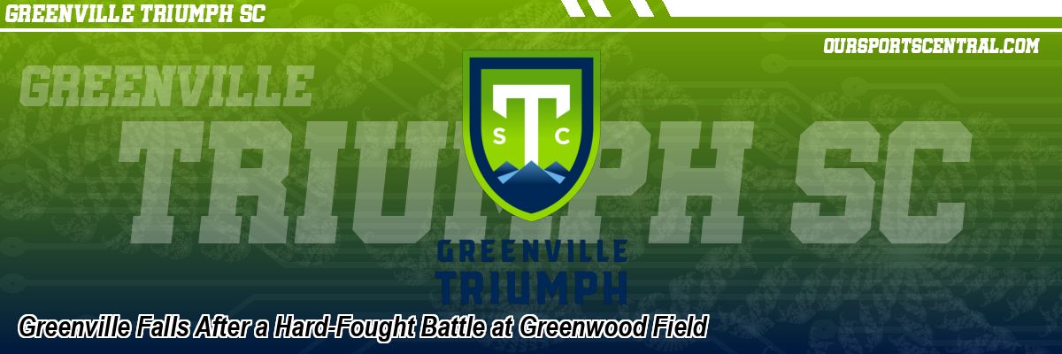 Greenville Falls After a Hard-Fought Battle at Greenwood Field