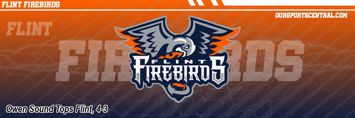 Owen Sound Tops Flint, 4-3