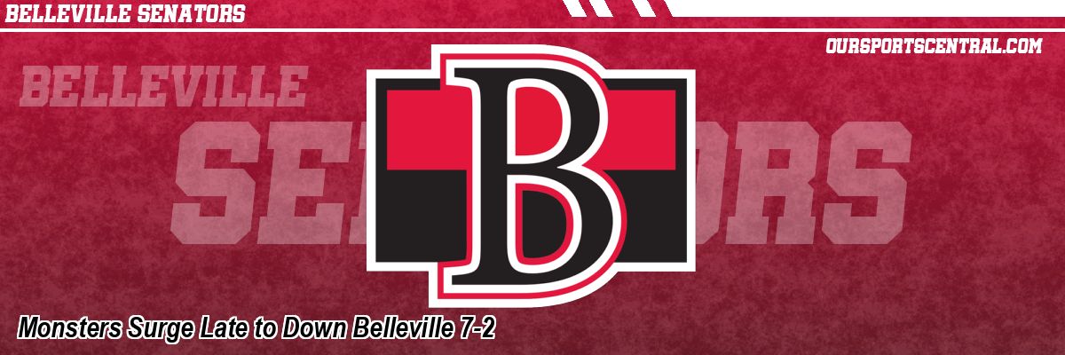 Monsters Surge Late to Down Belleville 7-2