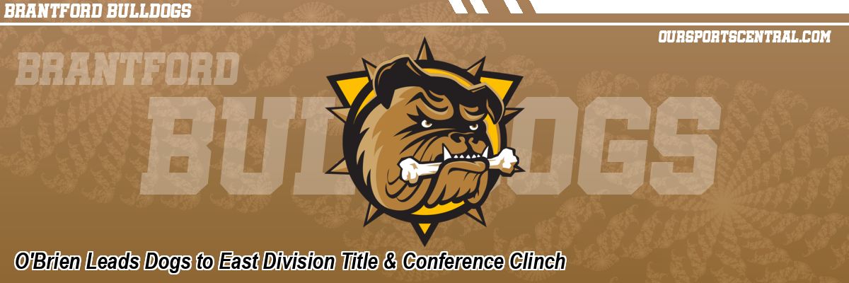 O'Brien Leads Dogs to East Division Title & Conference Clinch