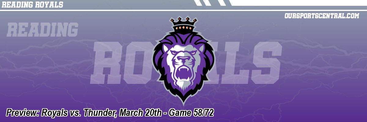 Preview: Royals vs. Thunder, March 20th - Game 58/72