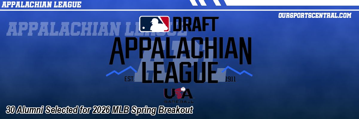 30 Alumni Selected for 2026 MLB Spring Breakout