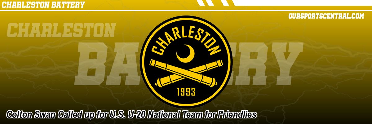 Colton Swan Called up for U.S. U-20 National Team for Friendlies
