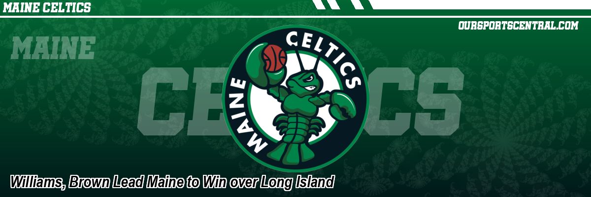 Williams, Brown Lead Maine to Win over Long Island