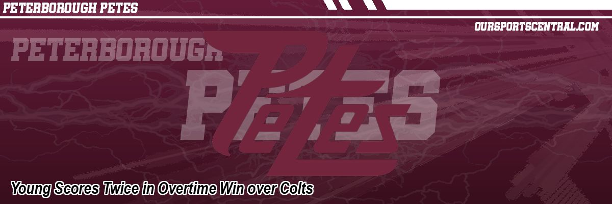 Young Scores Twice in Overtime Win over Colts