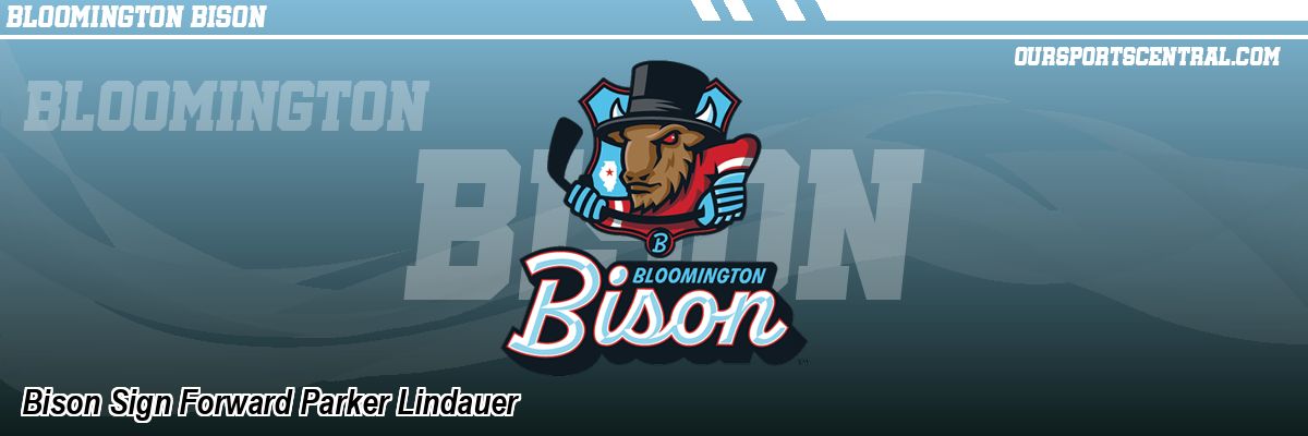 Bison Sign Forward Parker Lindauer