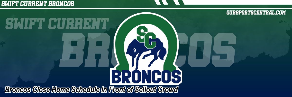 Broncos Close Home Schedule in Front of Sellout Crowd