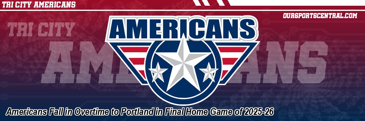 Americans Fall in Overtime to Portland in Final Home Game of 2025-26
