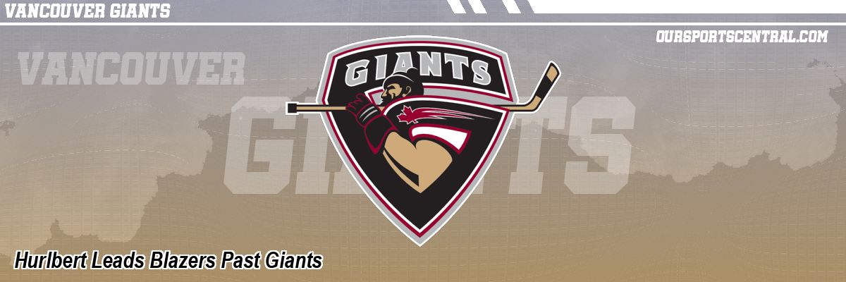 Hurlbert Leads Blazers Past Giants
