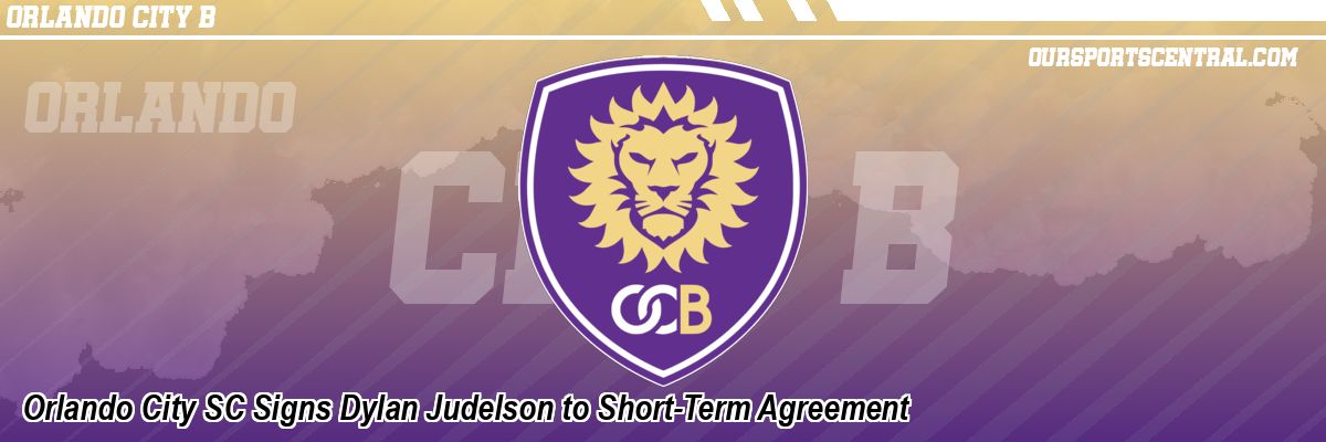 Orlando City SC Signs Dylan Judelson to Short-Term Agreement