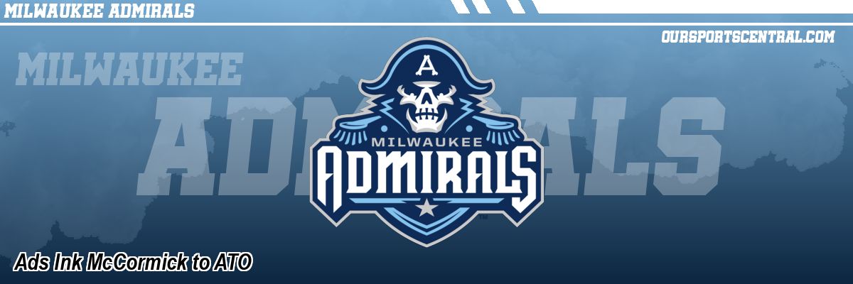 Ads Ink McCormick to ATO