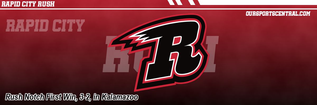 Rush Notch First Win, 3-2, in Kalamazoo