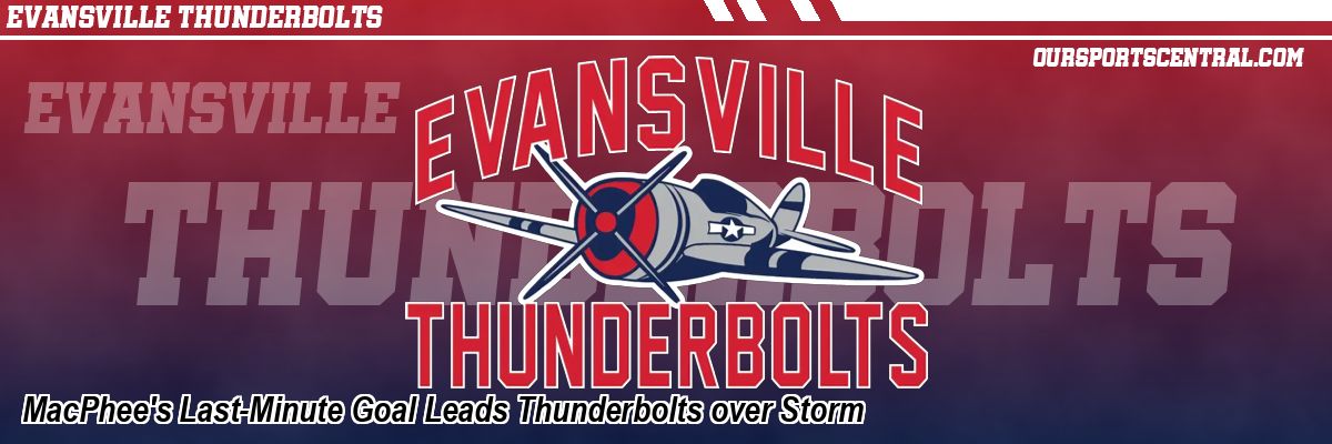 MacPhee's Last-Minute Goal Leads Thunderbolts over Storm