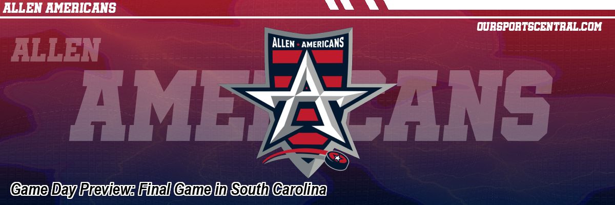 Game Day Preview: Final Game in South Carolina
