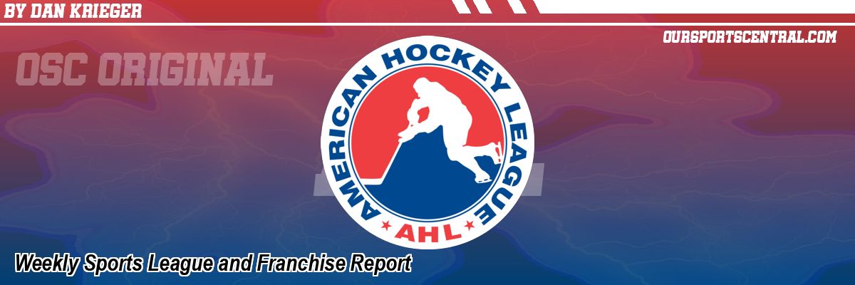 Weekly Sports League and Franchise Report
