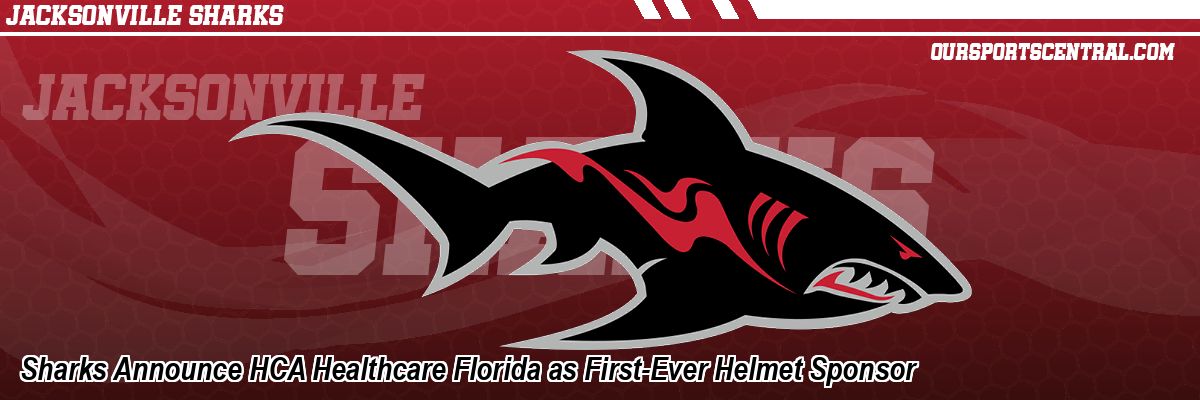 Sharks Announce HCA Healthcare Florida as First-Ever Helmet Sponsor