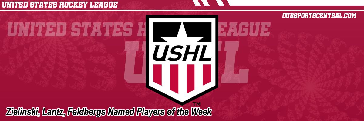 Zielinski, Lantz, Feldbergs Named Players of the Week