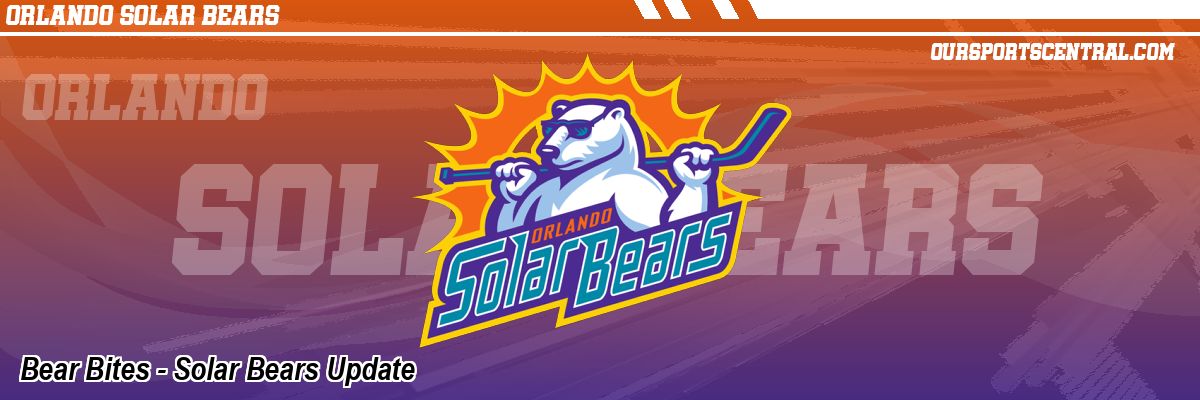 Bear Bites - Solar Bears Update