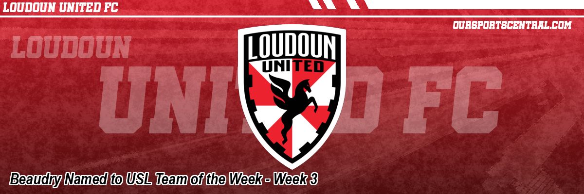Beaudry Named to USL Team of the Week - Week 3