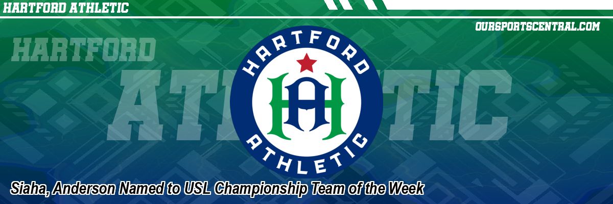 Siaha, Anderson Named to USL Championship Team of the Week