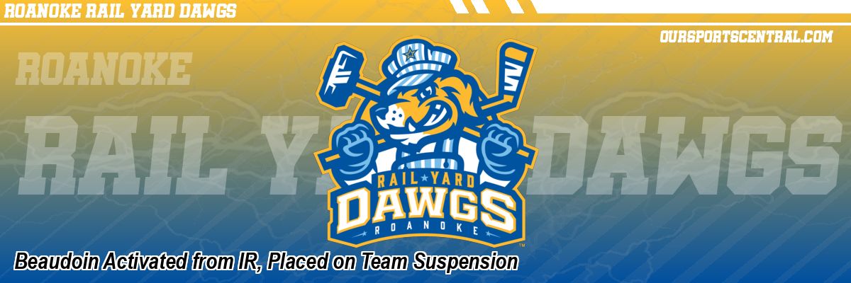 Beaudoin Activated from IR, Placed on Team Suspension