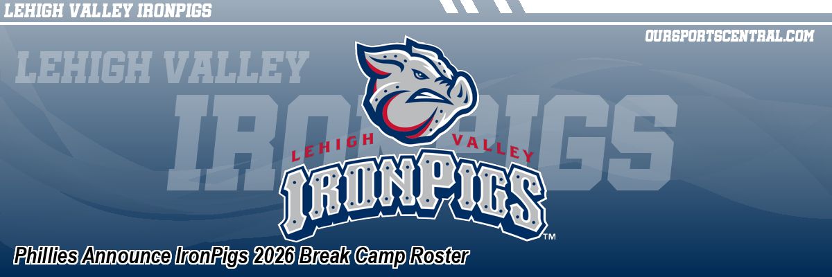 Phillies Announce IronPigs 2026 Break Camp Roster