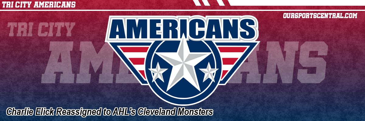 Charlie Elick Reassigned to AHL's Cleveland Monsters