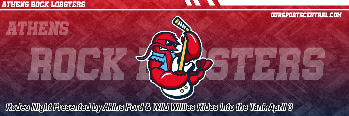 Rodeo Night Presented by Akins Ford & Wild Willies Rides into the Tank April 3