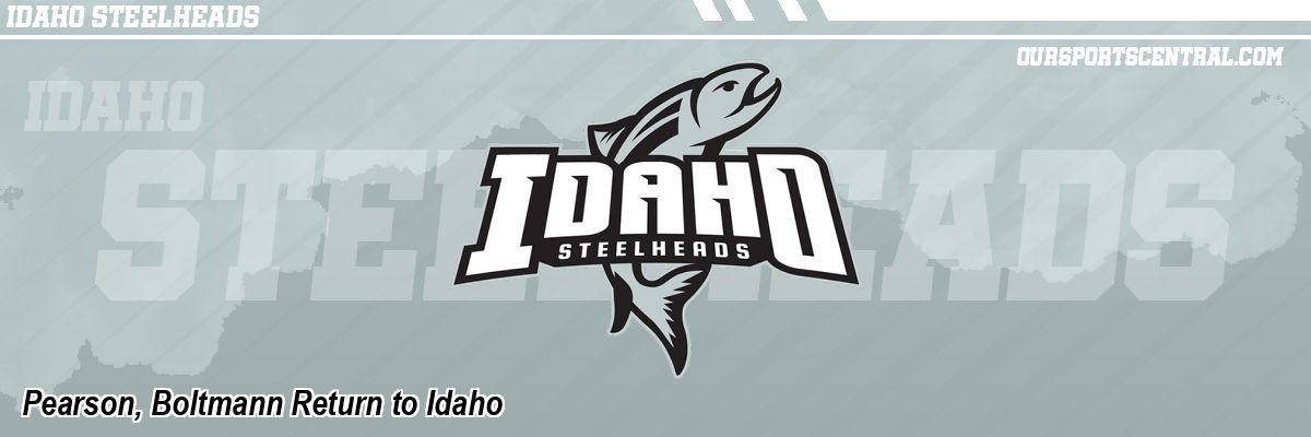 Pearson, Boltmann Return to Idaho