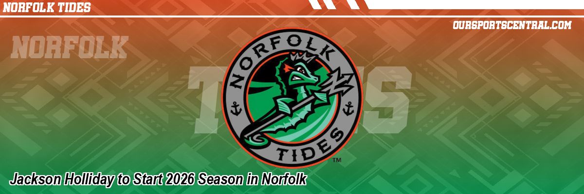 Jackson Holliday to Start 2026 Season in Norfolk