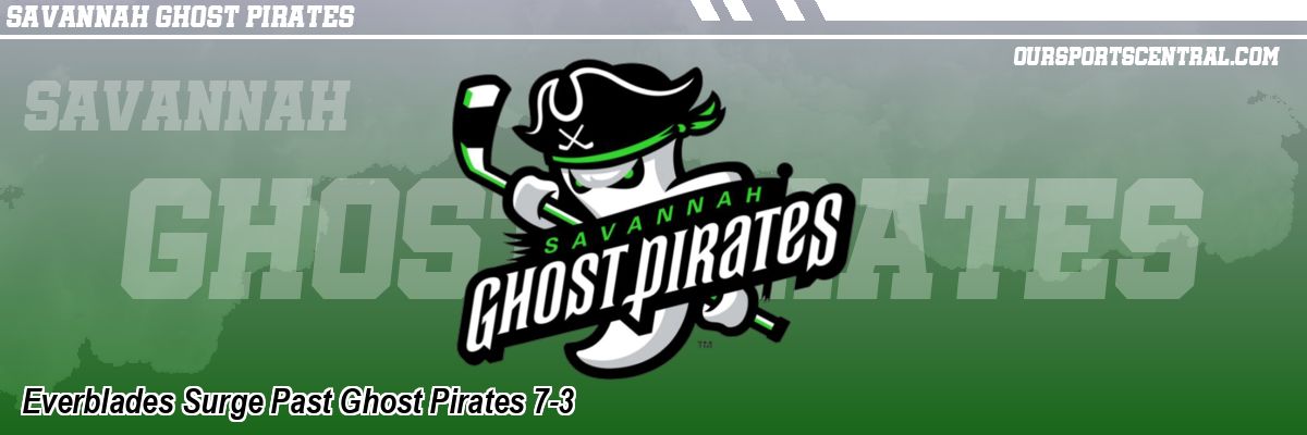 Everblades Surge Past Ghost Pirates 7-3