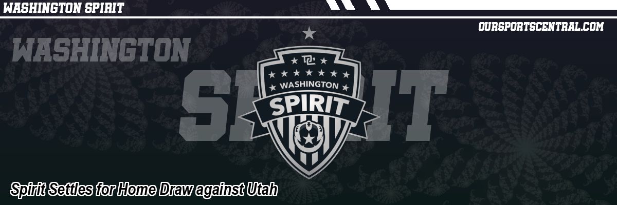 Spirit Settles for Home Draw against Utah