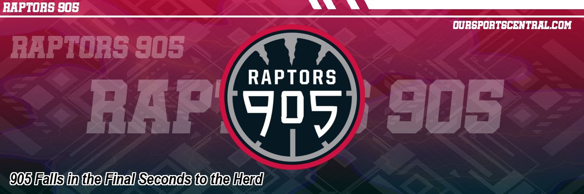 905 Falls in the Final Seconds to the Herd