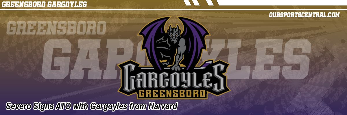 Severo Signs ATO with Gargoyles from Harvard