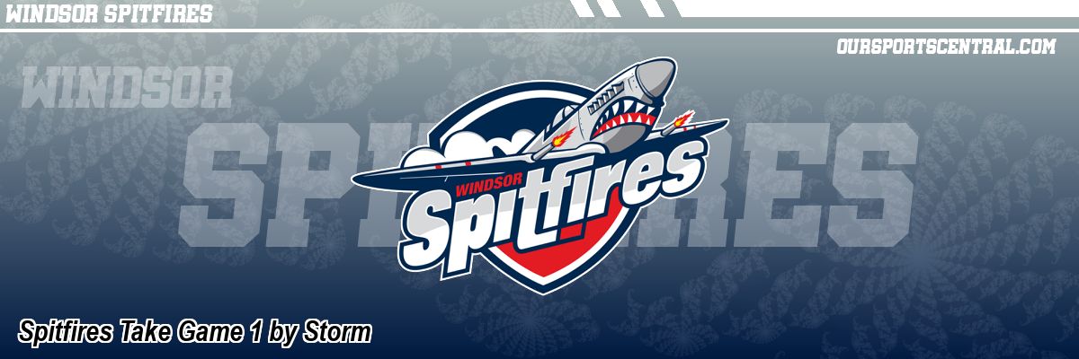 Spitfires Take Game 1 by Storm