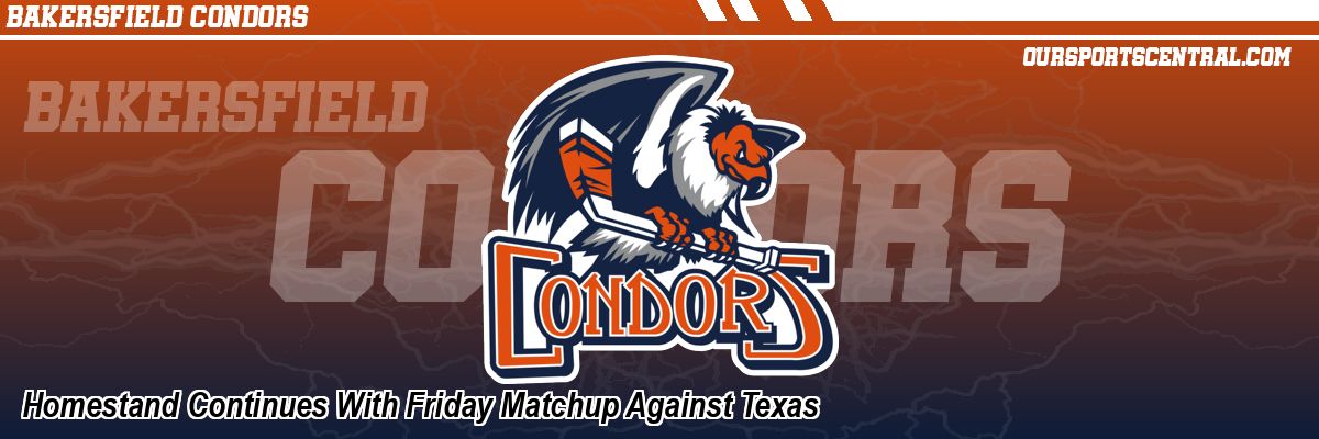 Homestand Continues With Friday Matchup Against Texas