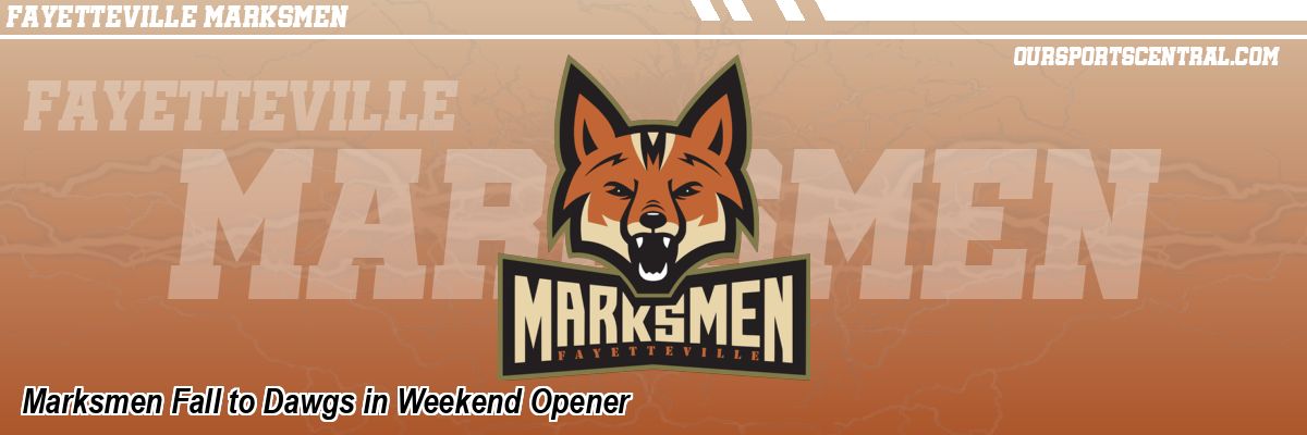 Marksmen Fall to Dawgs in Weekend Opener