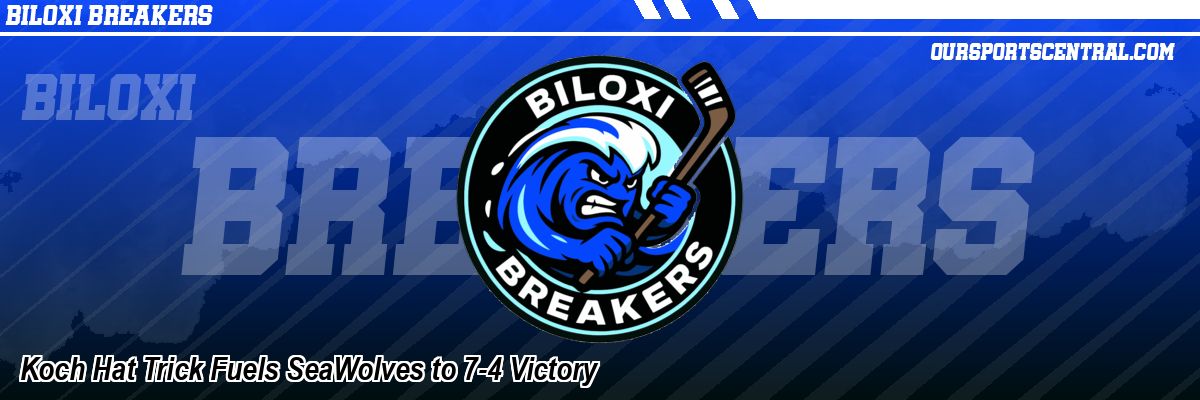 Koch Hat Trick Fuels SeaWolves to 7-4 Victory