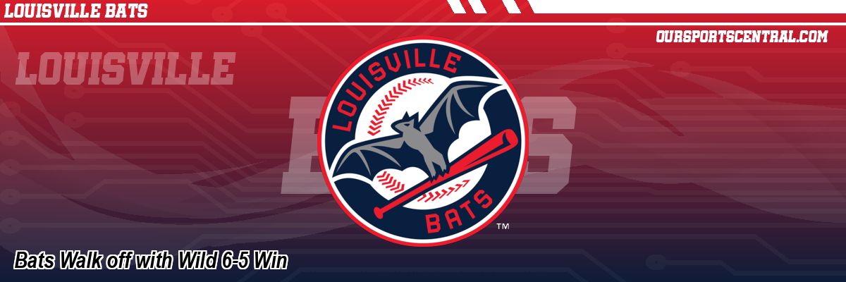 Bats Walk off with Wild 6-5 Win